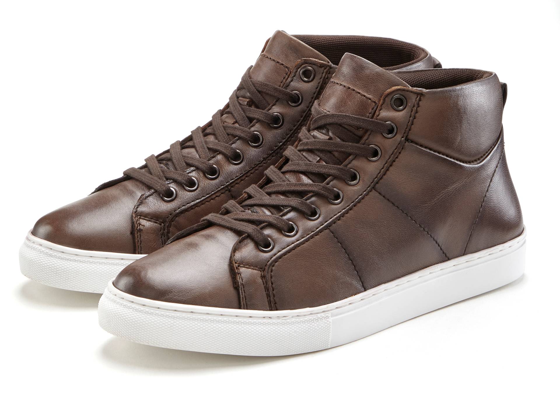 AUTHENTIC LE JOGGER Sneaker, Stiefelette, Boots, Freizeitschuh, Schnürboots aus Leder AUTHENTIC LE JOGGER Sneaker, Stiefelette, Boots, Freizeitschuh, Schnürboots aus Leder von AUTHENTIC LE JOGGER