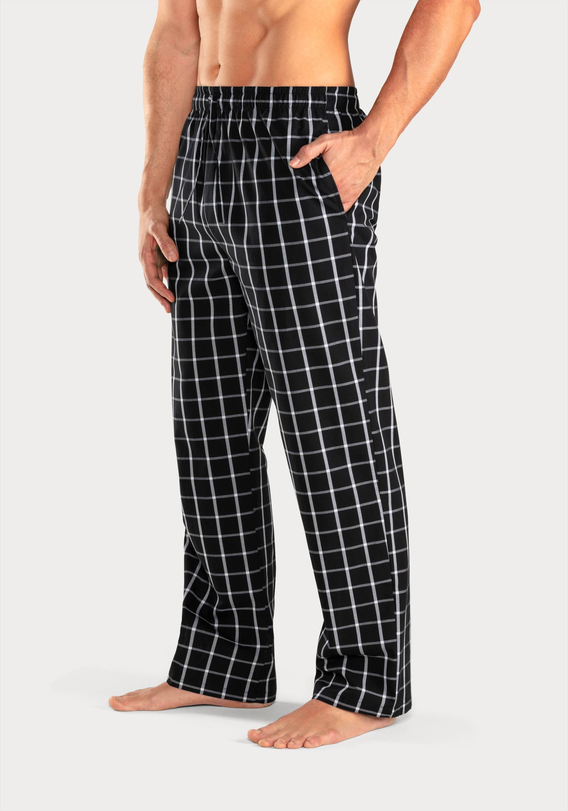 AUTHENTIC LE JOGGER Pyjamahose, mit Seitentaschen und Bindeband von AUTHENTIC LE JOGGER