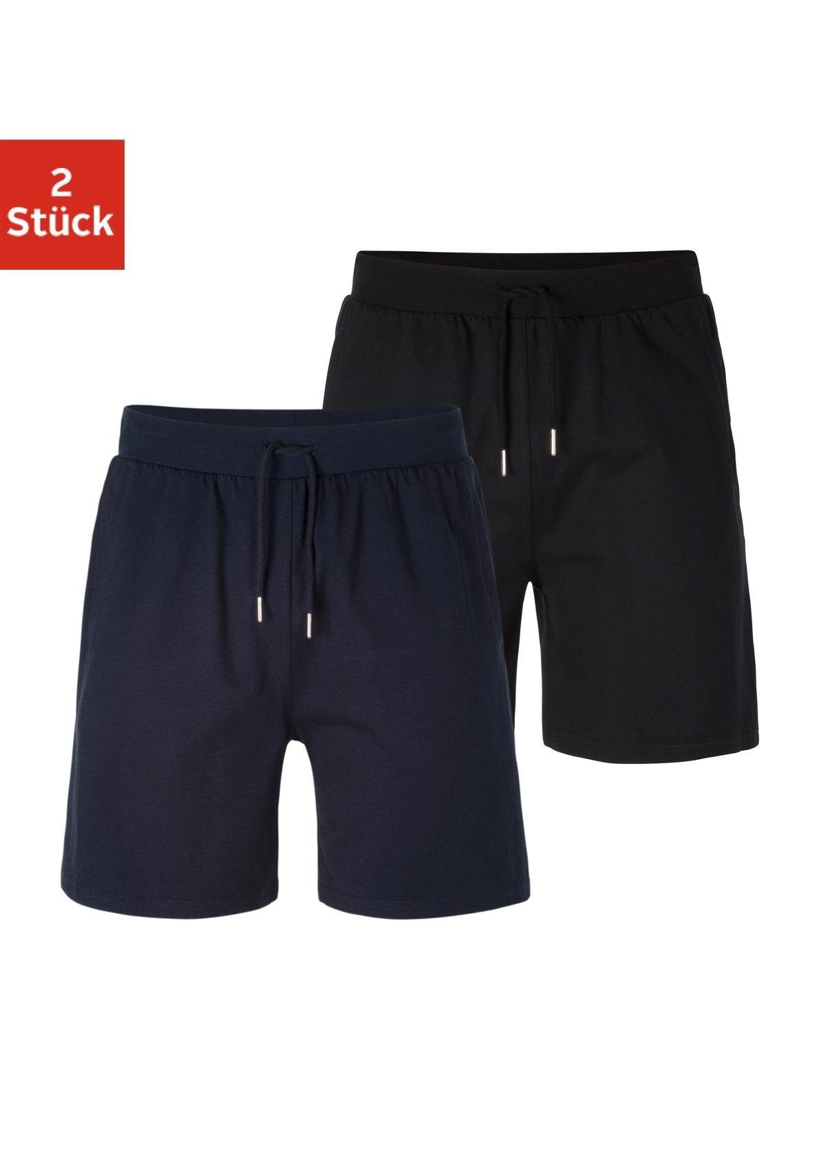 AUTHENTIC LE JOGGER Schlafshorts »kurze Relaxshort, mit Kordel, Jogginghose,«, aus reiner Baumwolle AUTHENTIC LE JOGGER Schlafshorts »kurze Relaxshort, mit Kordel, Jogginghose,«, aus reiner Baumwolle von AUTHENTIC LE JOGGER