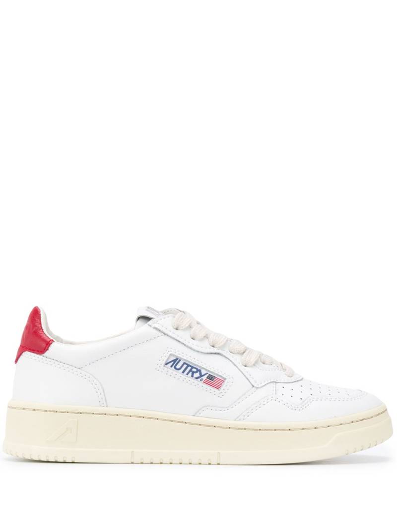 Autry contrasting heel sneakers - White von Autry