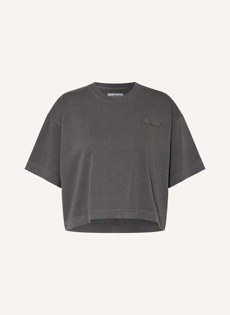 Autry Cropped-Shirt grau von AUTRY