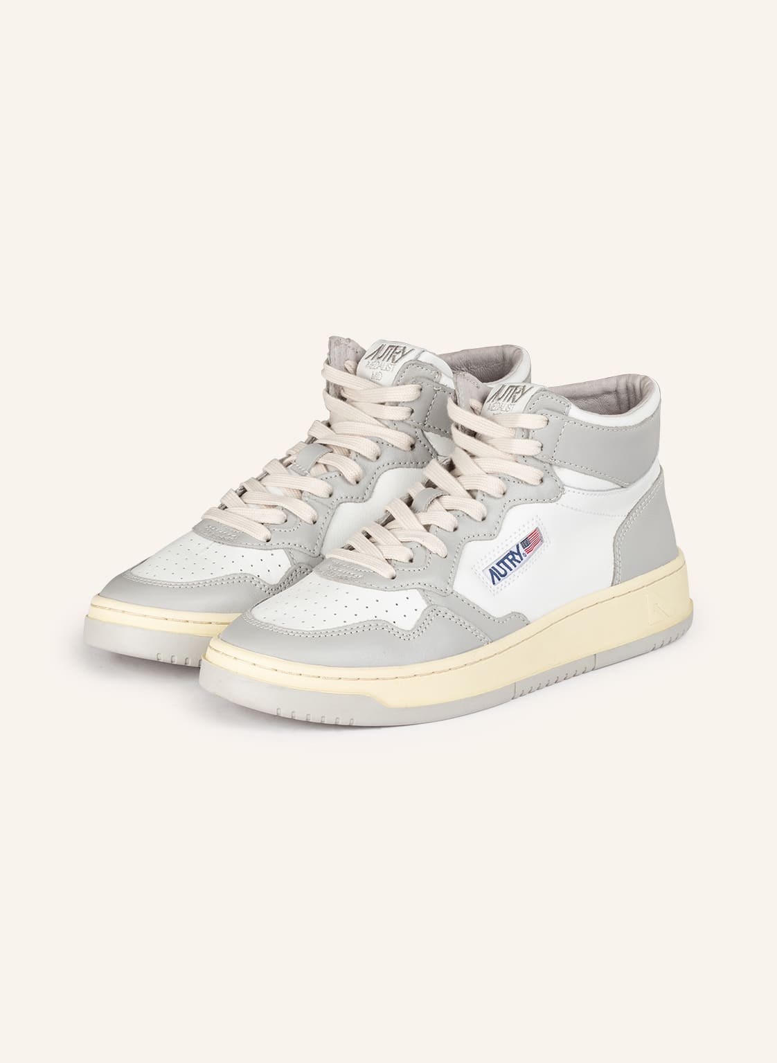 Autry Hightop-Sneaker Medalist Mid Wb grau von AUTRY