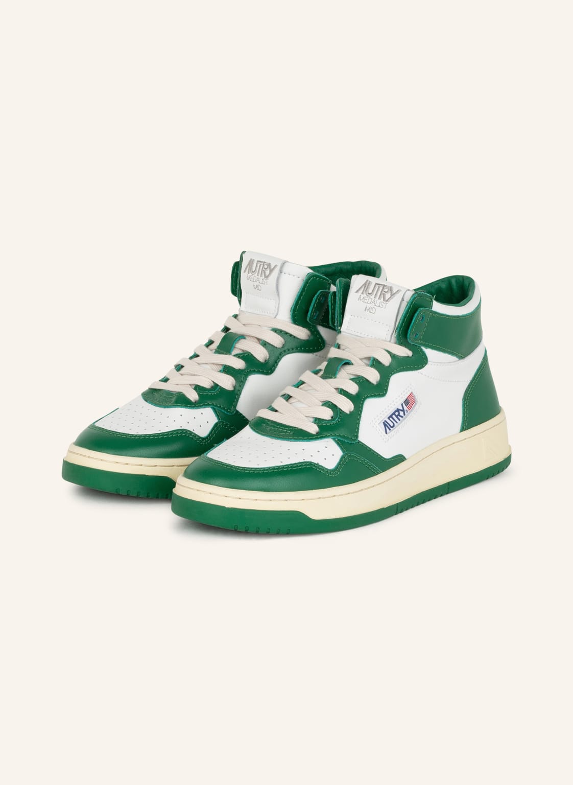 Autry Hightop-Sneaker Medalist Mid Wb gruen Autry Hightop-Sneaker Medalist Mid Wb gruen von AUTRY