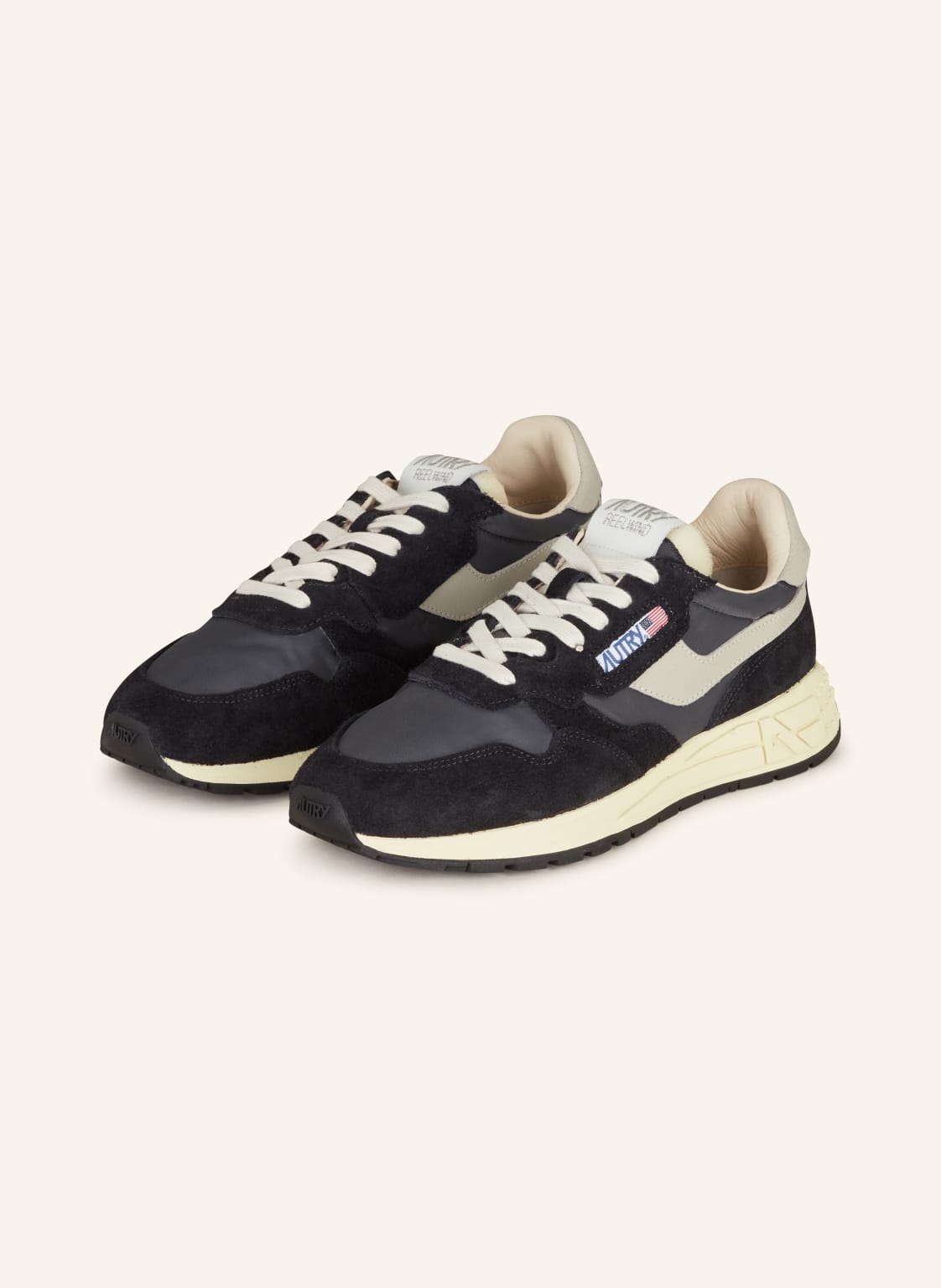 Autry Sneaker Reelwind Low Nylon/Crack schwarz Autry Sneaker Reelwind Low Nylon/Crack schwarz von AUTRY