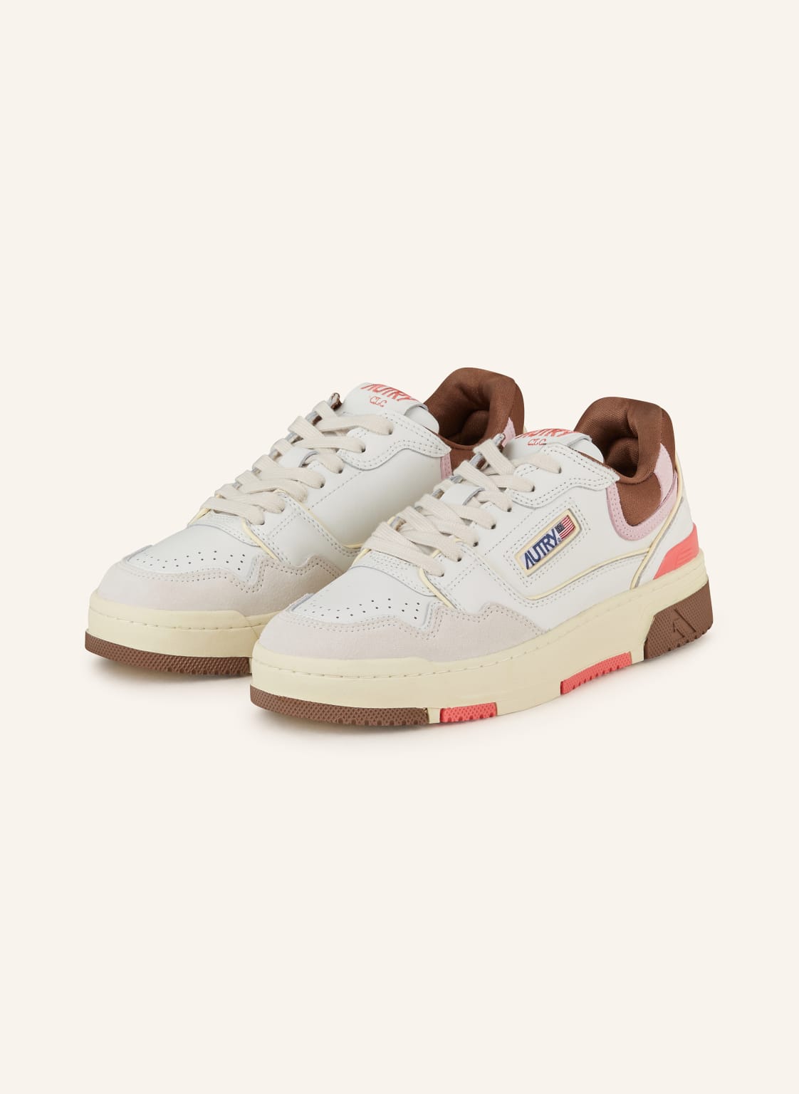 Autry Sneaker Clc Low beige von AUTRY