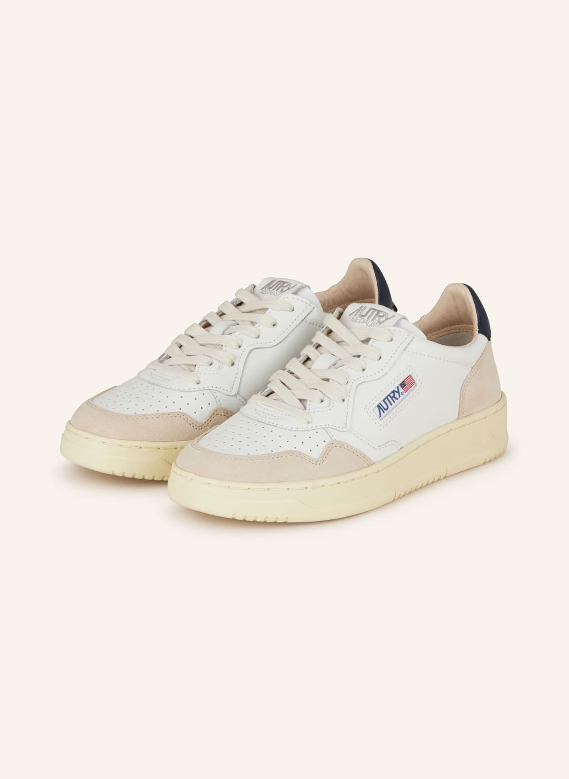 Autry Sneaker Medalist Low Ls weiss Autry Sneaker Medalist Low Ls weiss von AUTRY