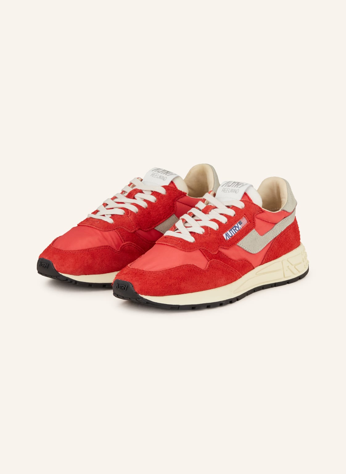 Autry Sneaker Reelwind Low Hn rot von AUTRY