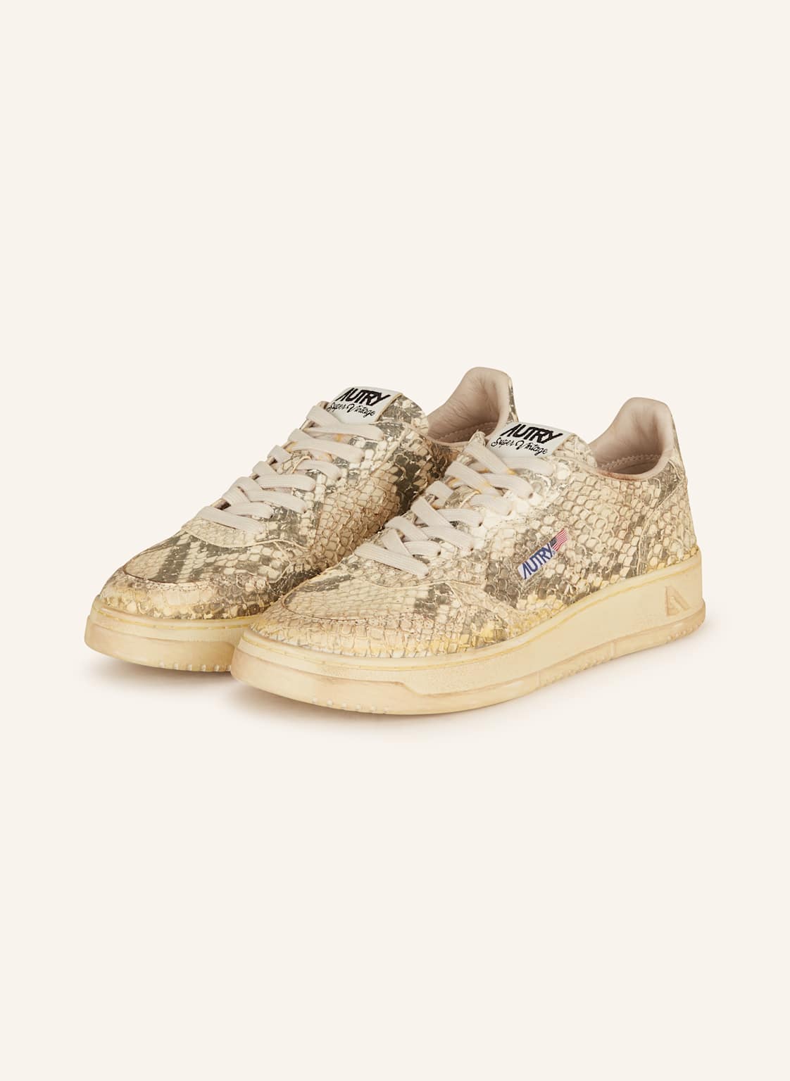 Autry Sneaker Sup Vint Low beige Autry Sneaker Sup Vint Low beige von AUTRY