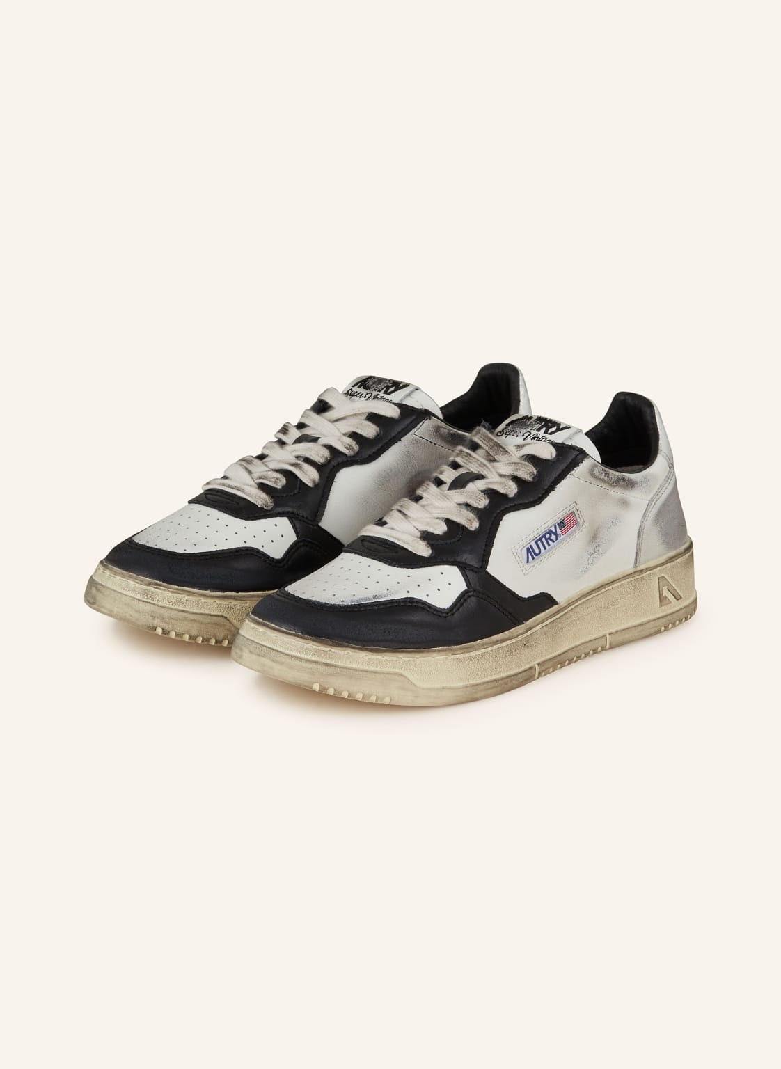 Autry Sneaker Super Vintage Low Sv weiss von AUTRY