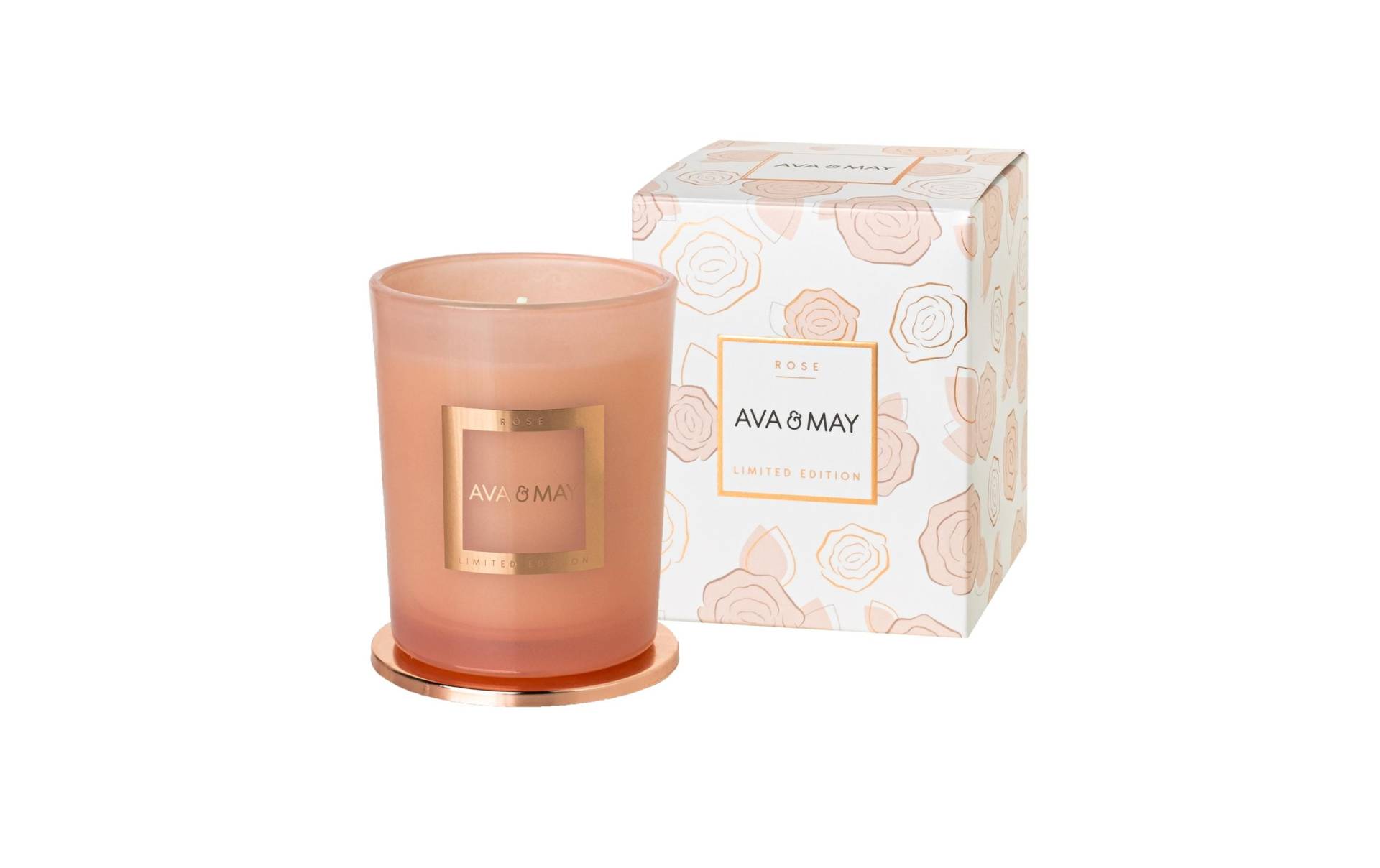 AVA & MAY Duftkerze »Rose 180 g« von AVA & MAY