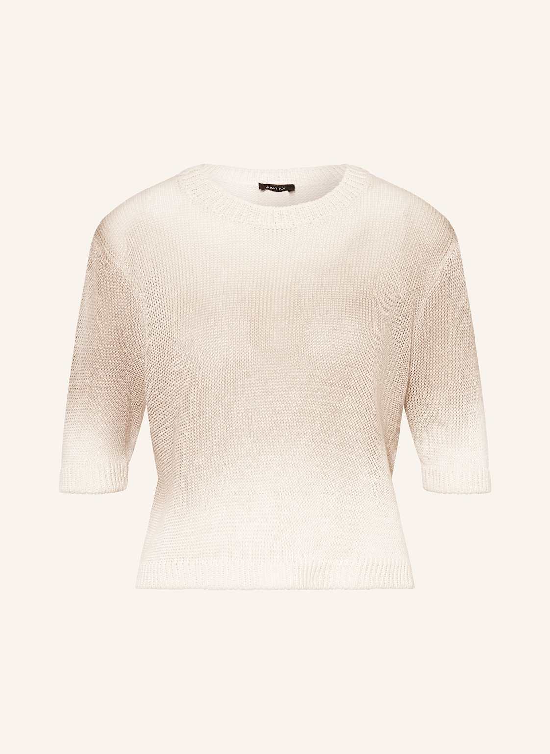 Avant Toi Pullover Mit 3/4-Arm beige von AVANT TOI