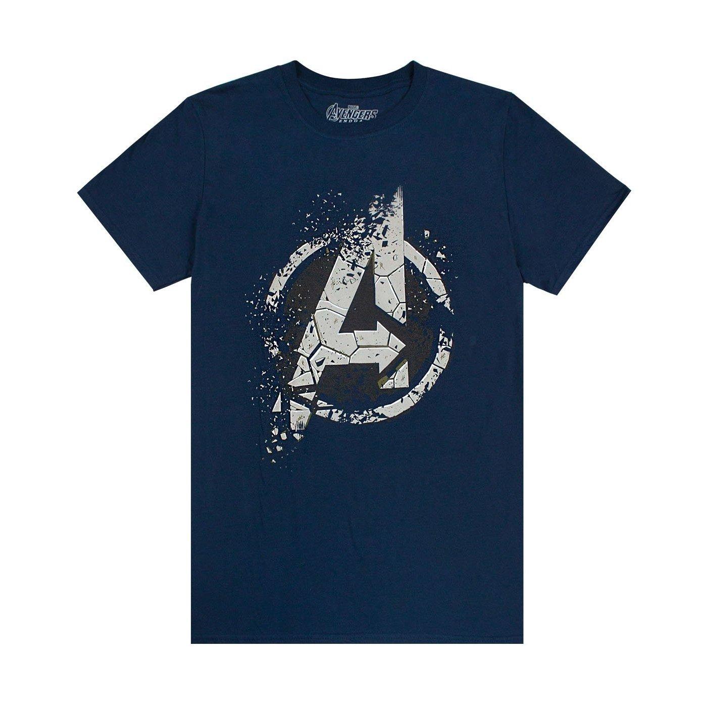 Endgame Eroded Tshirt Herren Marine S von AVENGERS