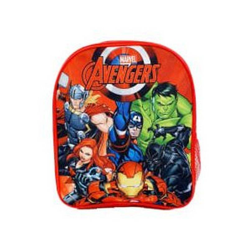 Rucksack Premium Mädchen Rot Bunt ONE SIZE von AVENGERS