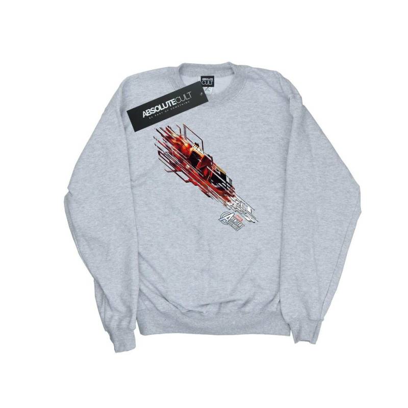 Sweatshirt Damen Grau L von AVENGERS