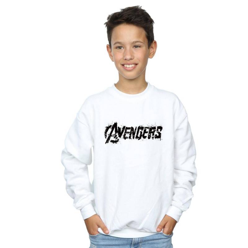 Sweatshirt Jungen Weiss 116 von AVENGERS