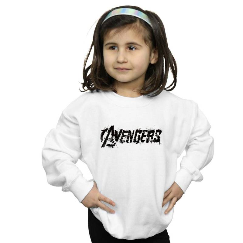 Sweatshirt Mädchen Weiss 116 von AVENGERS