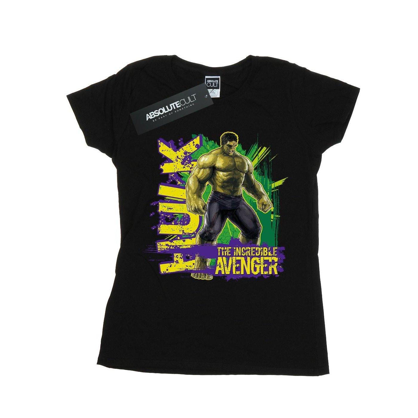 Tshirt Damen Schwarz L von AVENGERS