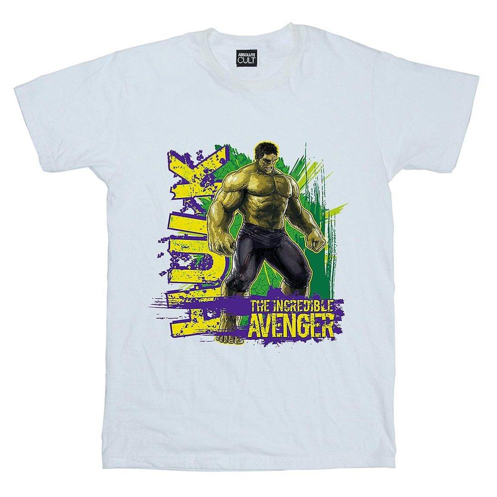 Tshirt Damen Weiss L von AVENGERS