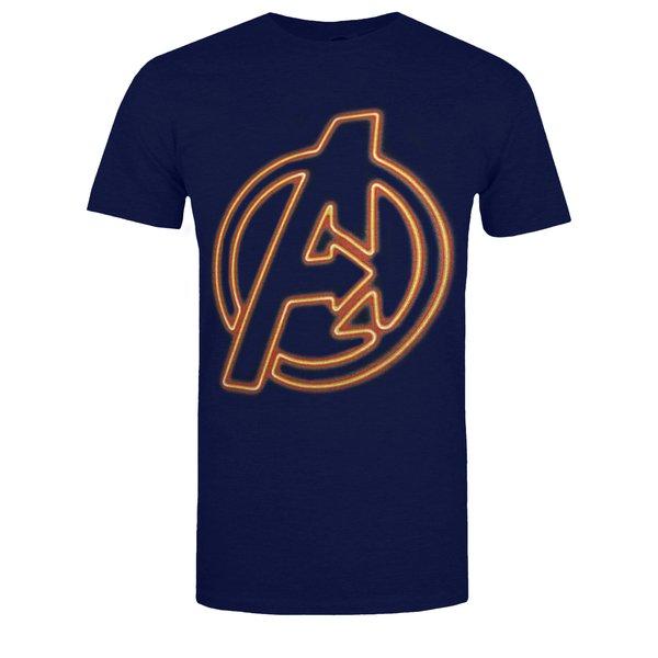 AVENGERS - TShirt Logo, für Herren, Marine, Größe M von AVENGERS