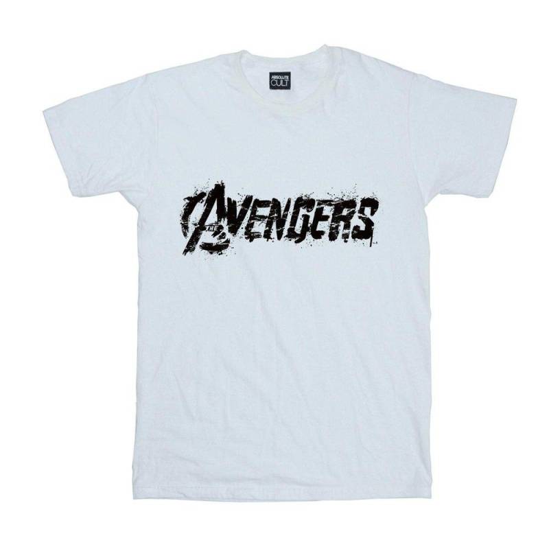 Tshirt Mädchen Weiss 116 von AVENGERS