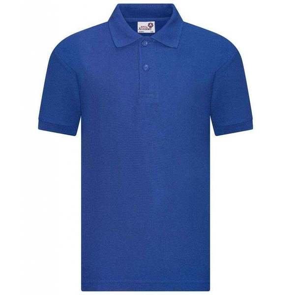 Academy Poloshirt Mädchen Königsblau 116 von AWDis