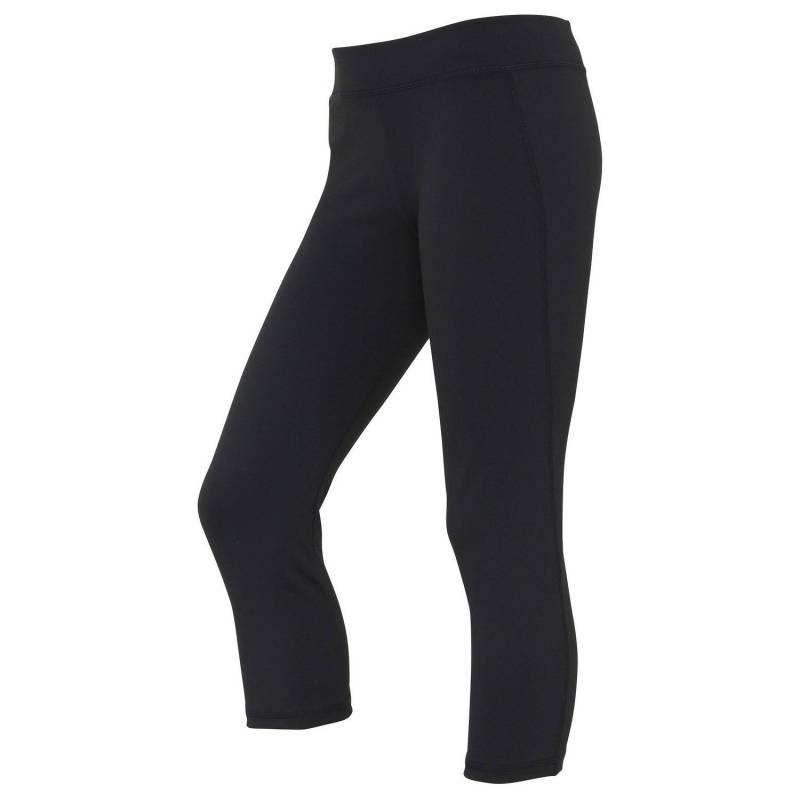 Caprihose Sporthose Damen Schwarz M von AWDis