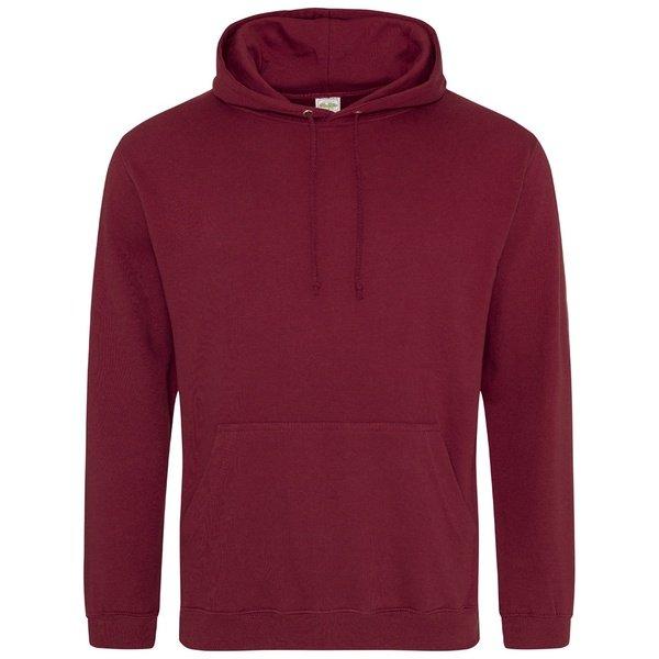 College Kapuzenpullover Herren Weinrot 5XL von AWDis