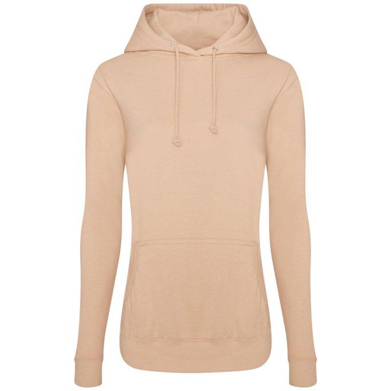 College Kapuzenpullover Damen Creme XXL von AWDis