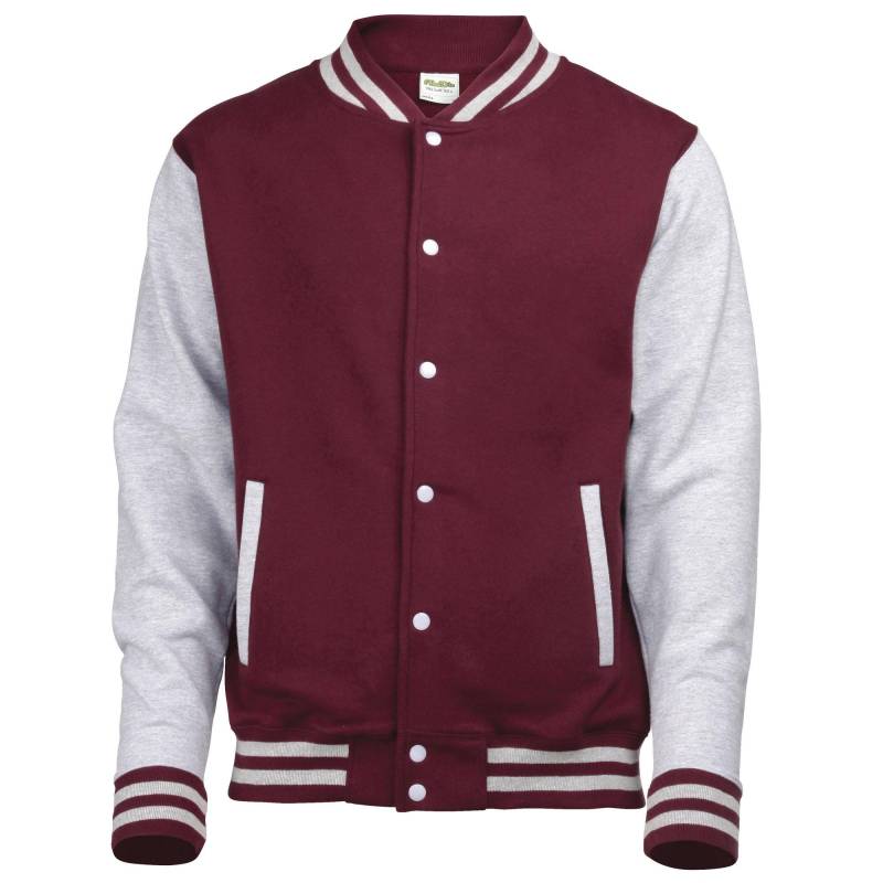 Collegejacke Herren Weinrot XS von AWDis