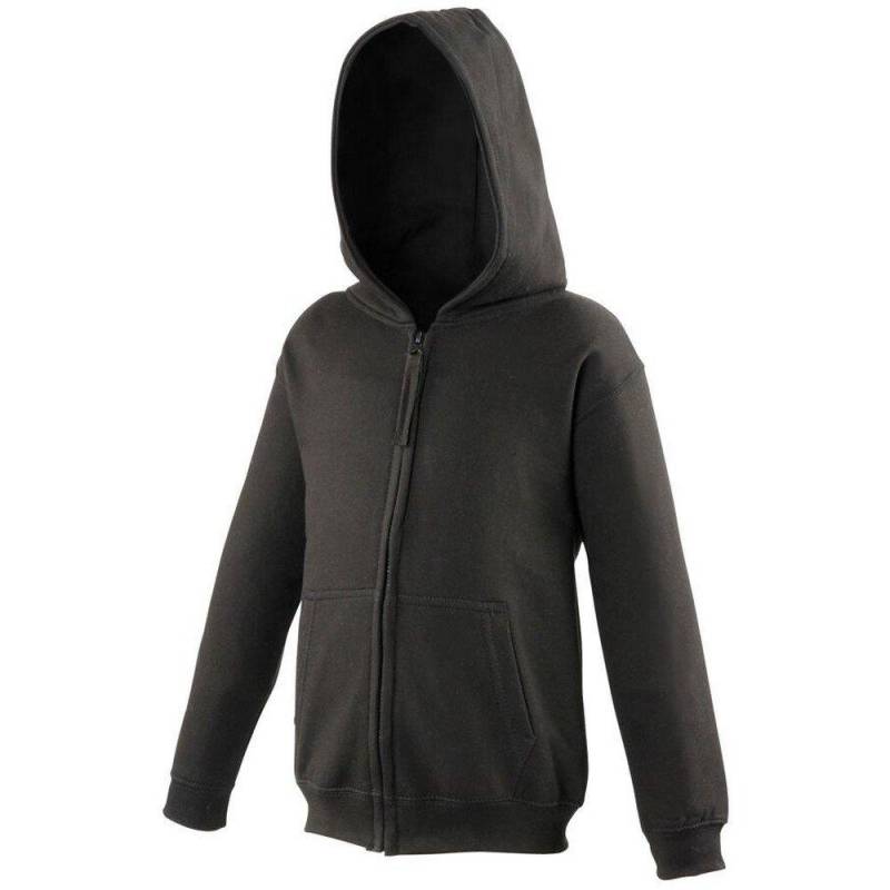 AWDis - Hoodie Zoodie, 116, Schwarz von AWDis