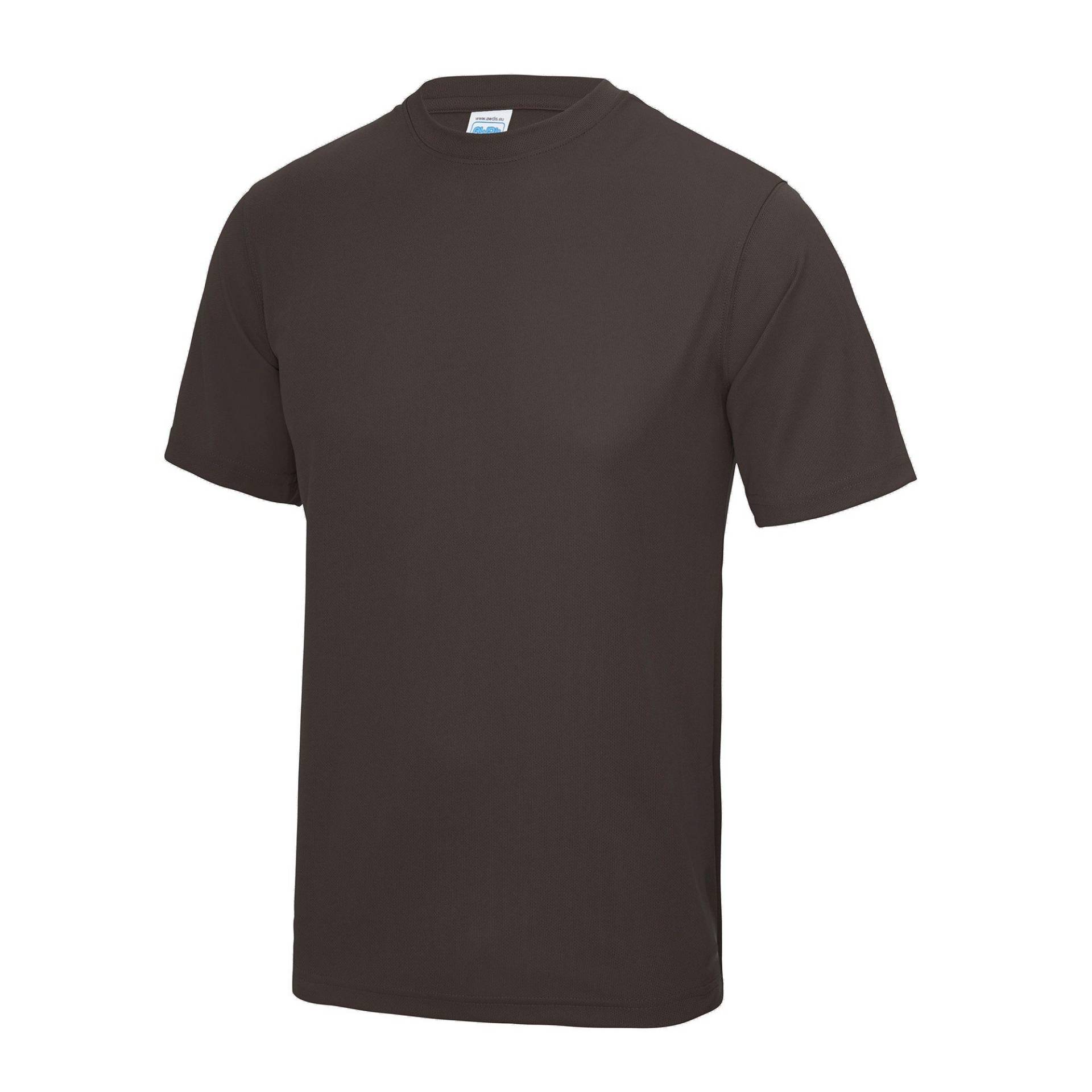 Just Cool Performance Tshirt Herren Braun M von AWDis