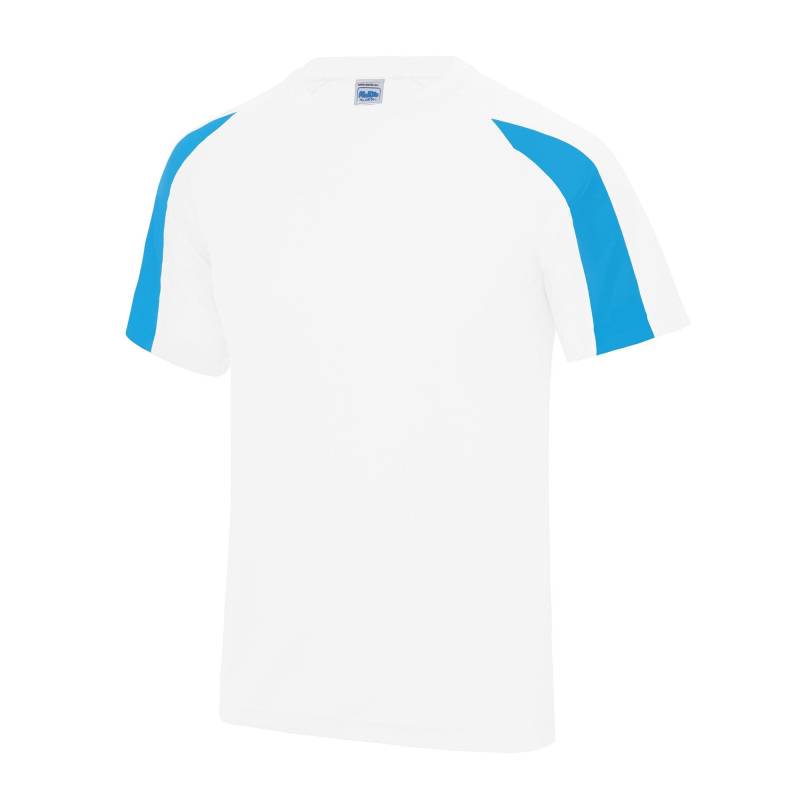 AWDis - Just Cool Sport TShirt, 3-4A, Weiss von AWDis