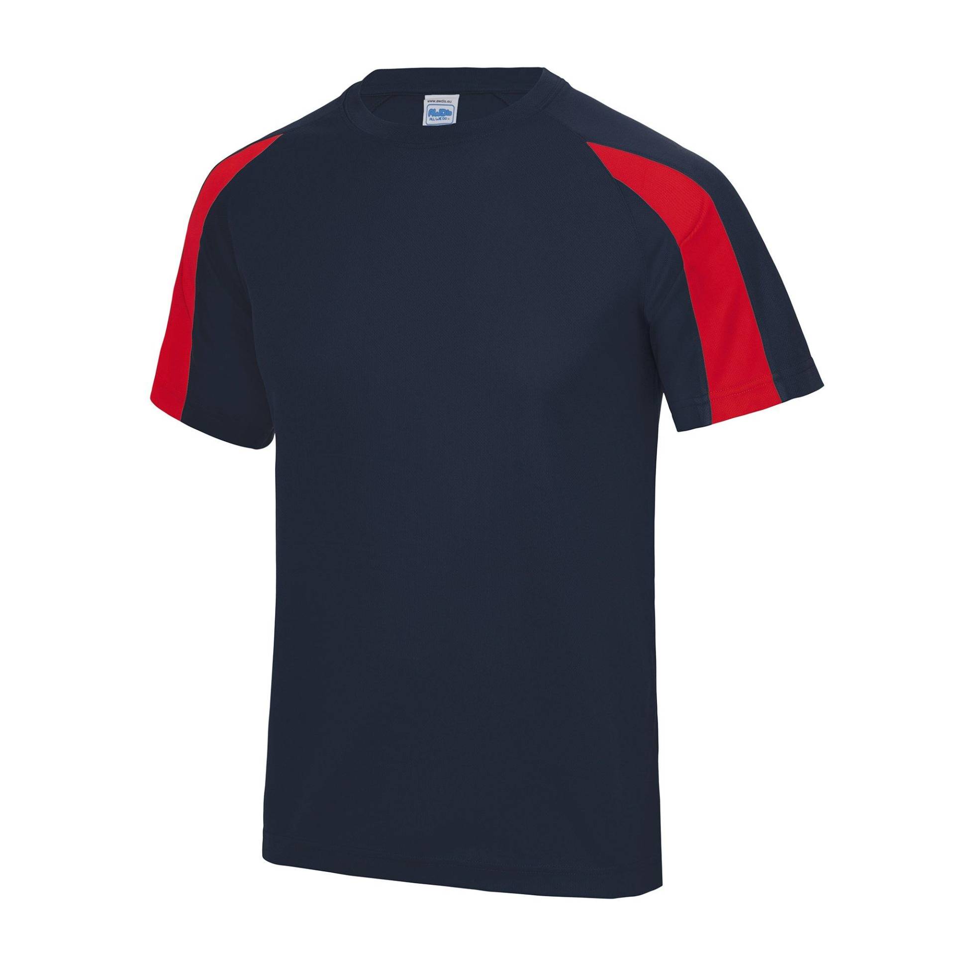 Just Cool Sport Tshirt Jungen Marine 5-6A von AWDis