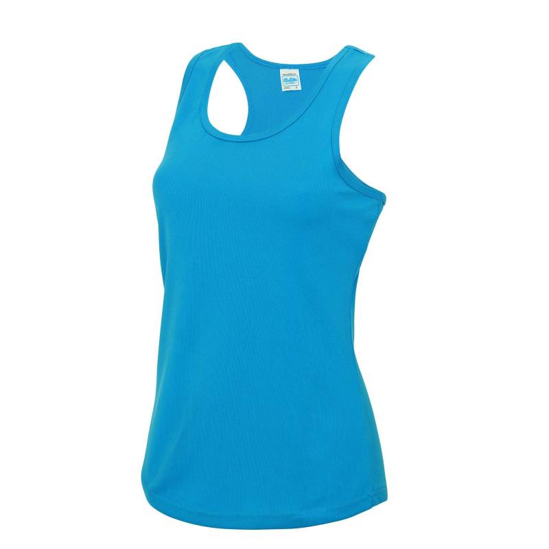 Just Cool Sport Tank Top Damen Blau L von AWDis