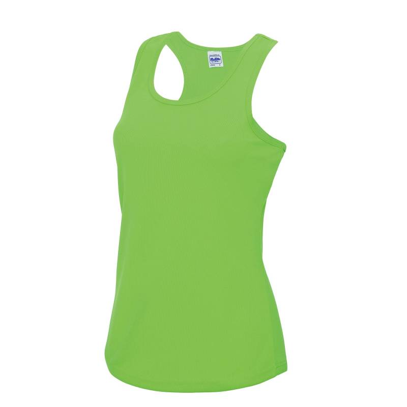 Just Cool Sport Tank Top Damen Grün L von AWDis