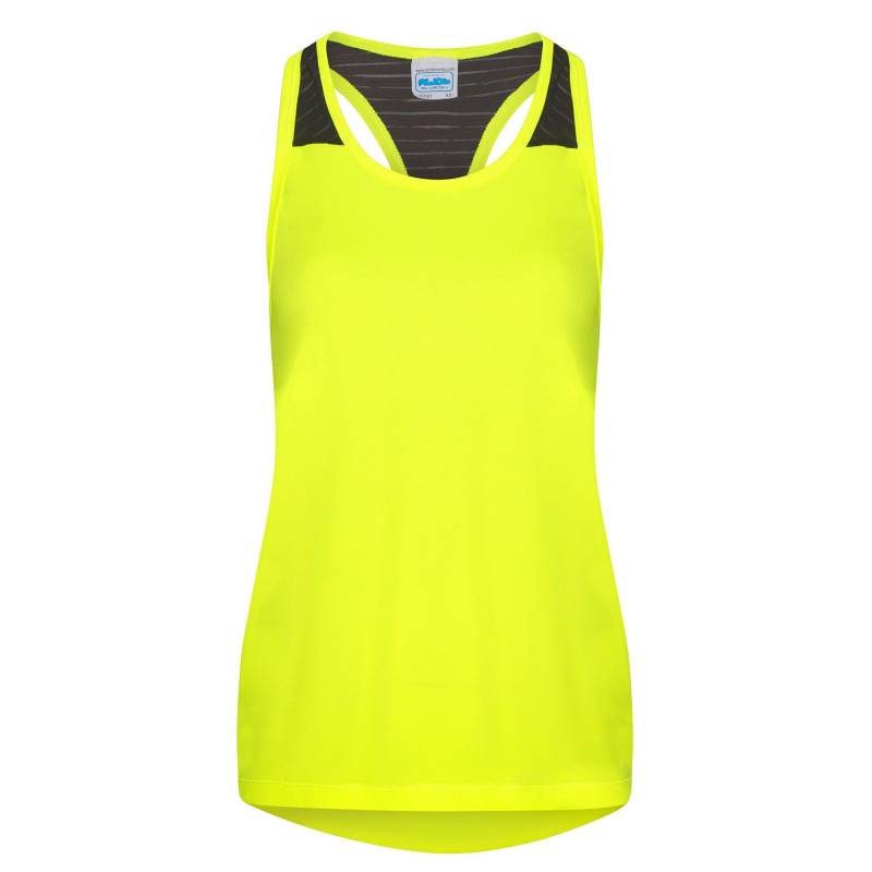 Just Cool Sporttop, Ärmellos Damen Gelb XS von AWDis