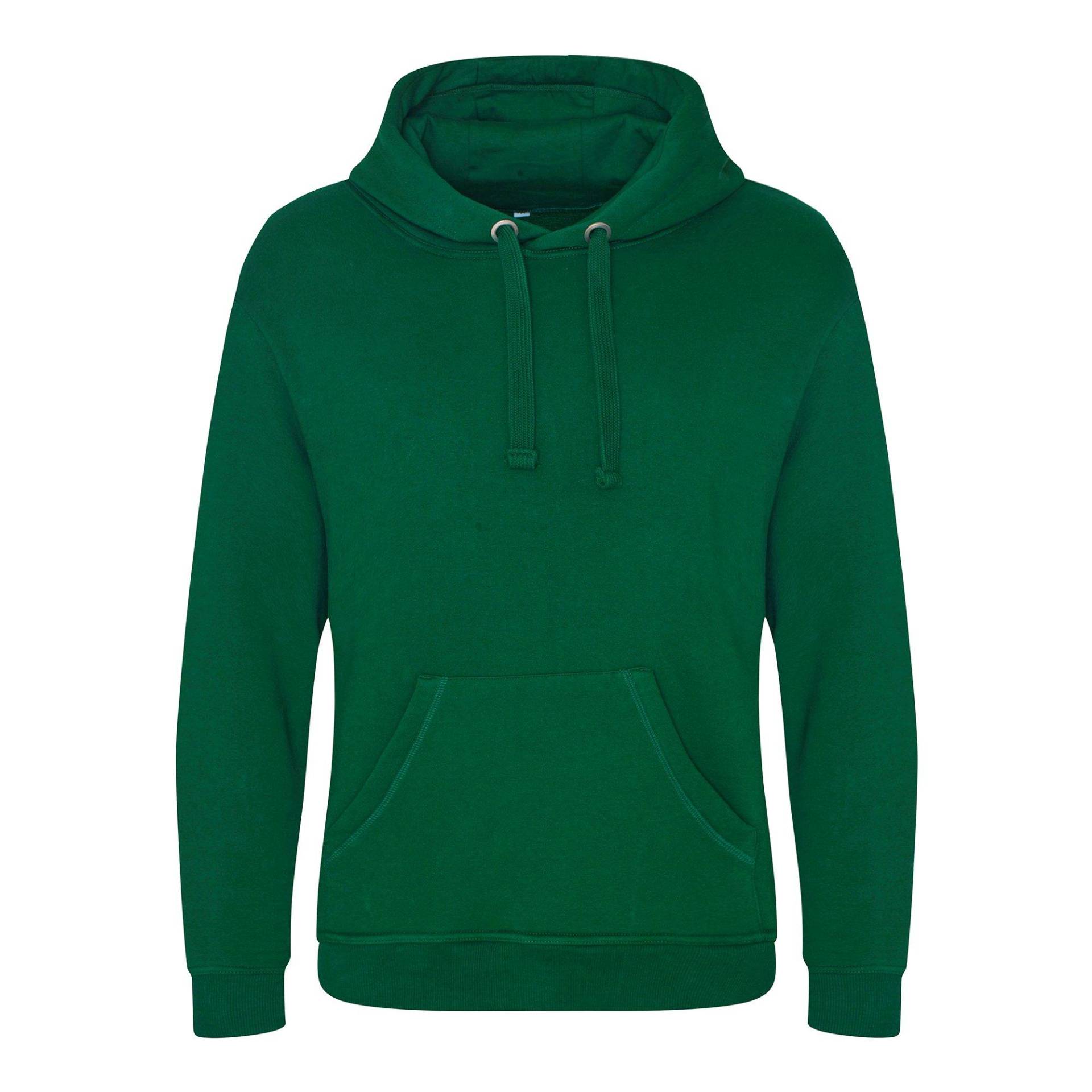 Just Hoods Graduate Kapuzenpullover Herren Grün XL von AWDis