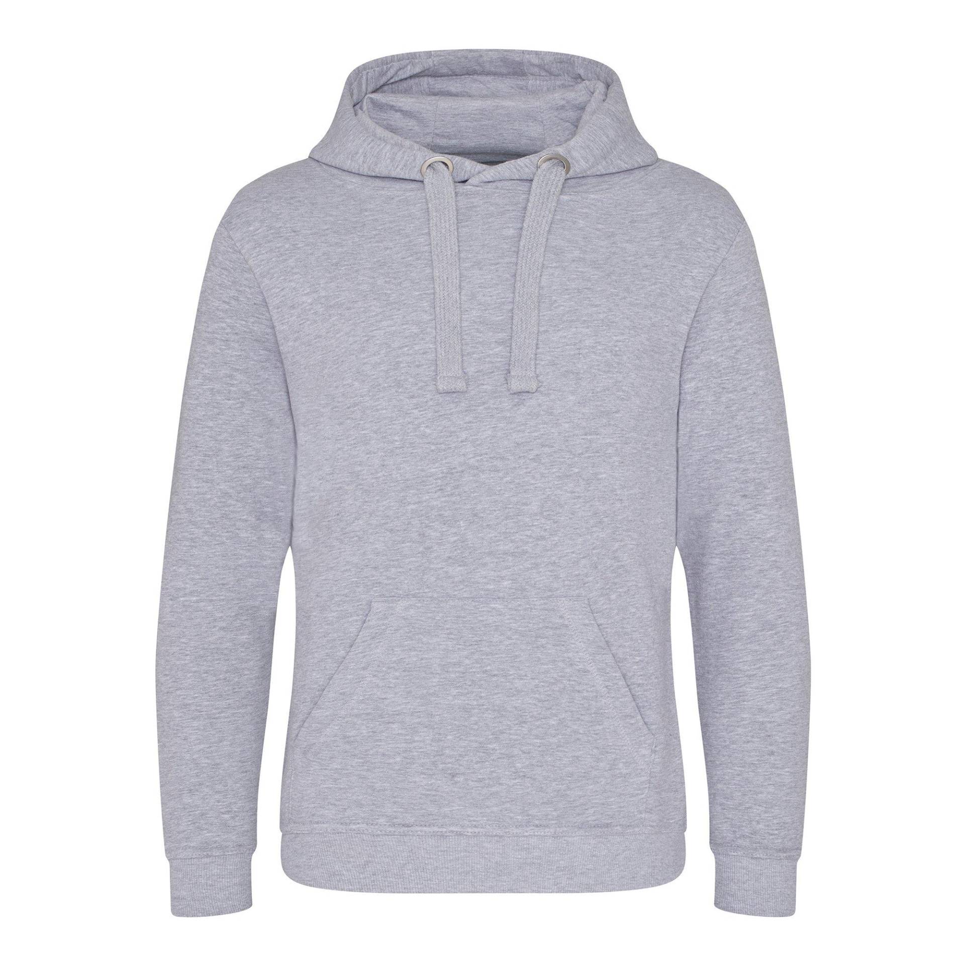 Just Hoods Graduate Pullover Herren Grau XL von AWDis