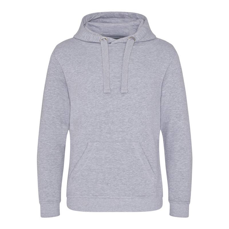 Just Hoods Graduate Pullover Herren Grau XXL von AWDis