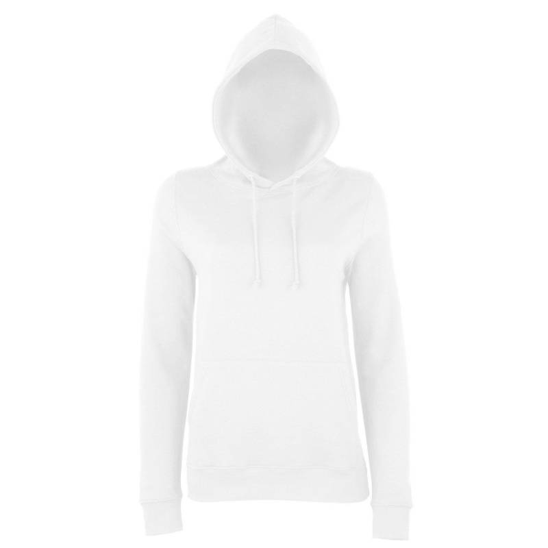 Just Hoods Kapuzenpullover Hoodie Damen Weiss XL von AWDis