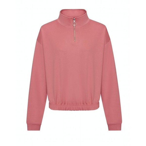 AWDis - Just Hoods Kurzes Sweatshirt, für Damen, Dusty Rose, Größe M von AWDis