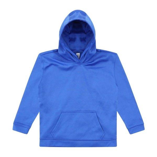 Just Hoods Sport Polyester Kapuzenpullover Jungen Königsblau 5-6A von AWDis