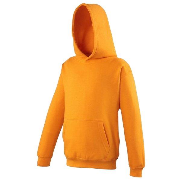 Kapuzen Pullover Jungen Orange 104 von AWDis