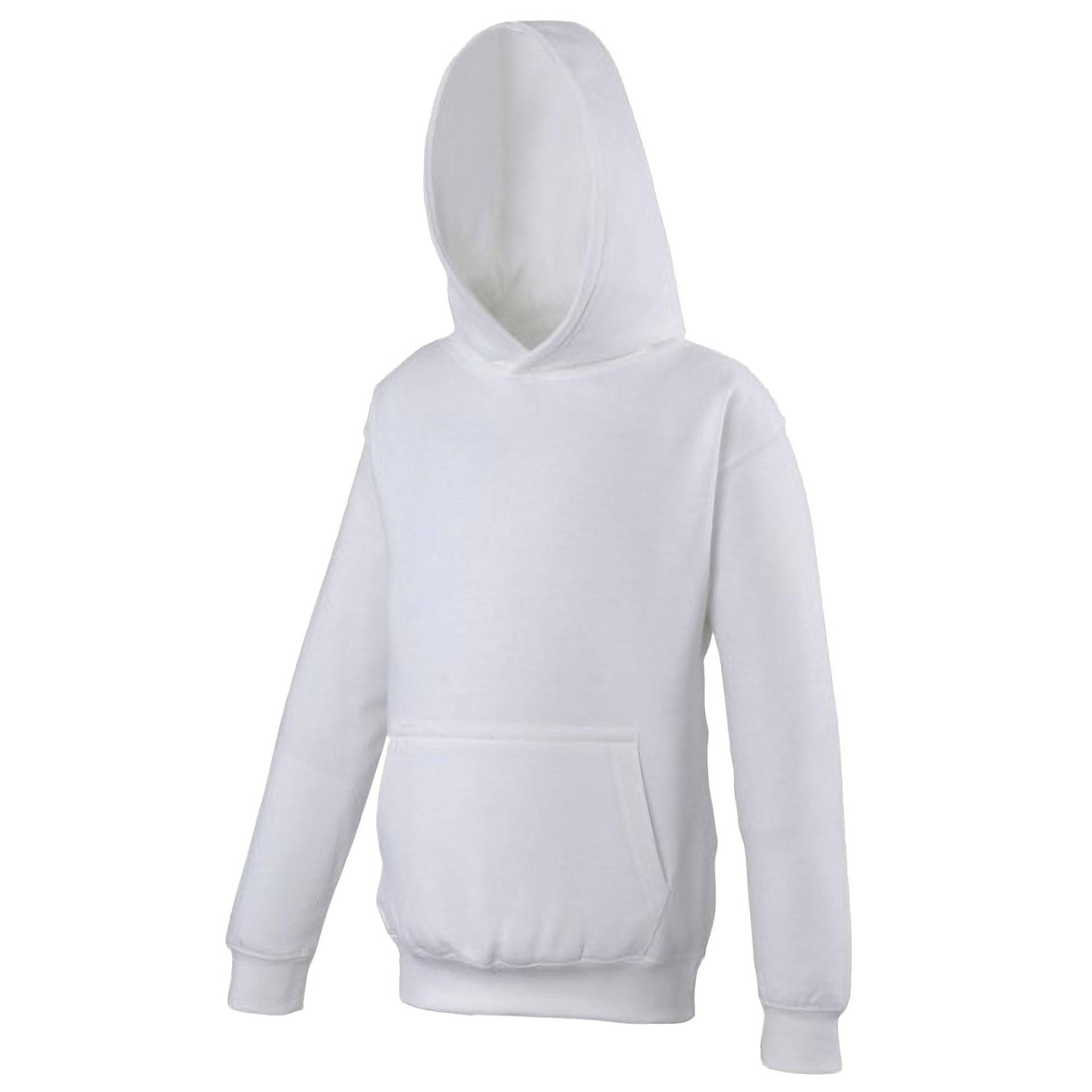 Kapuzen Pullover Jungen Weiss 116 von AWDis