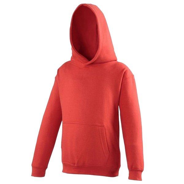 Kapuzen Pullover Jungen Rot Bunt 116 von AWDis