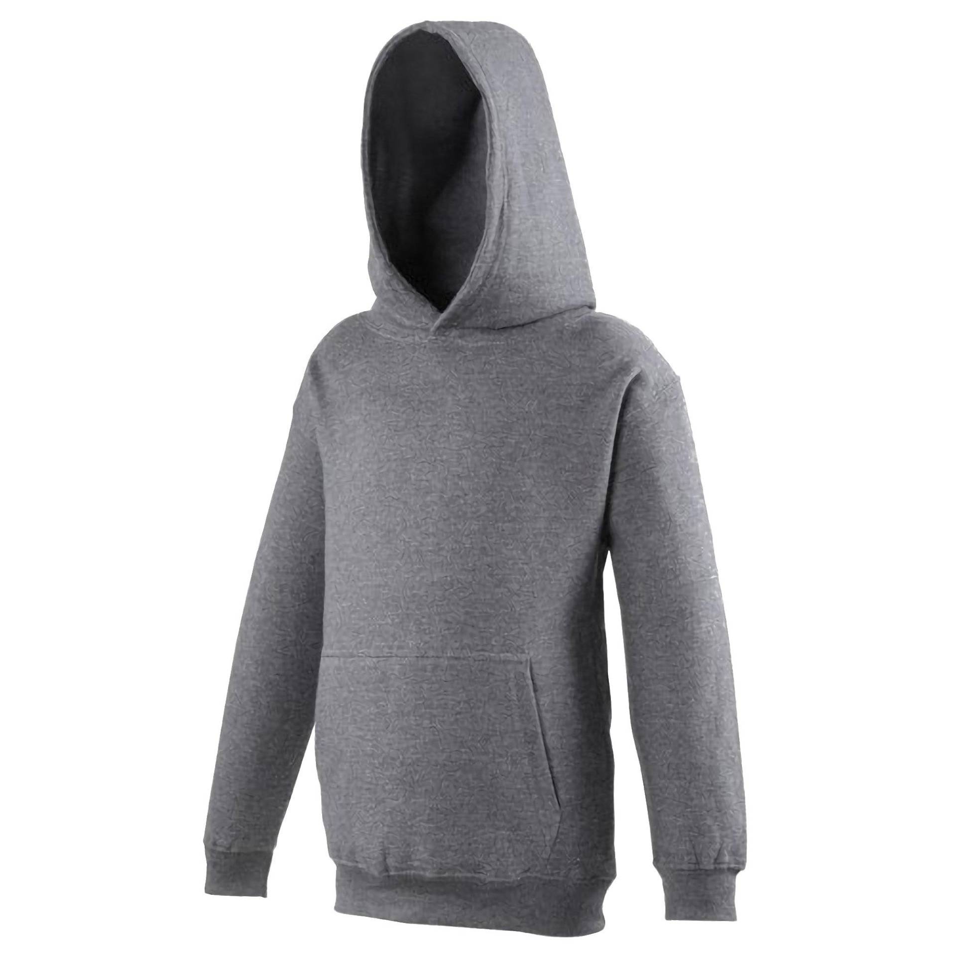 Kapuzen Pullover Jungen Charcoal Black 128 von AWDis