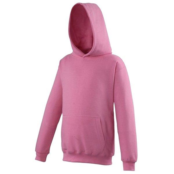 Kapuzen Pullover Jungen Pink 98 von AWDis