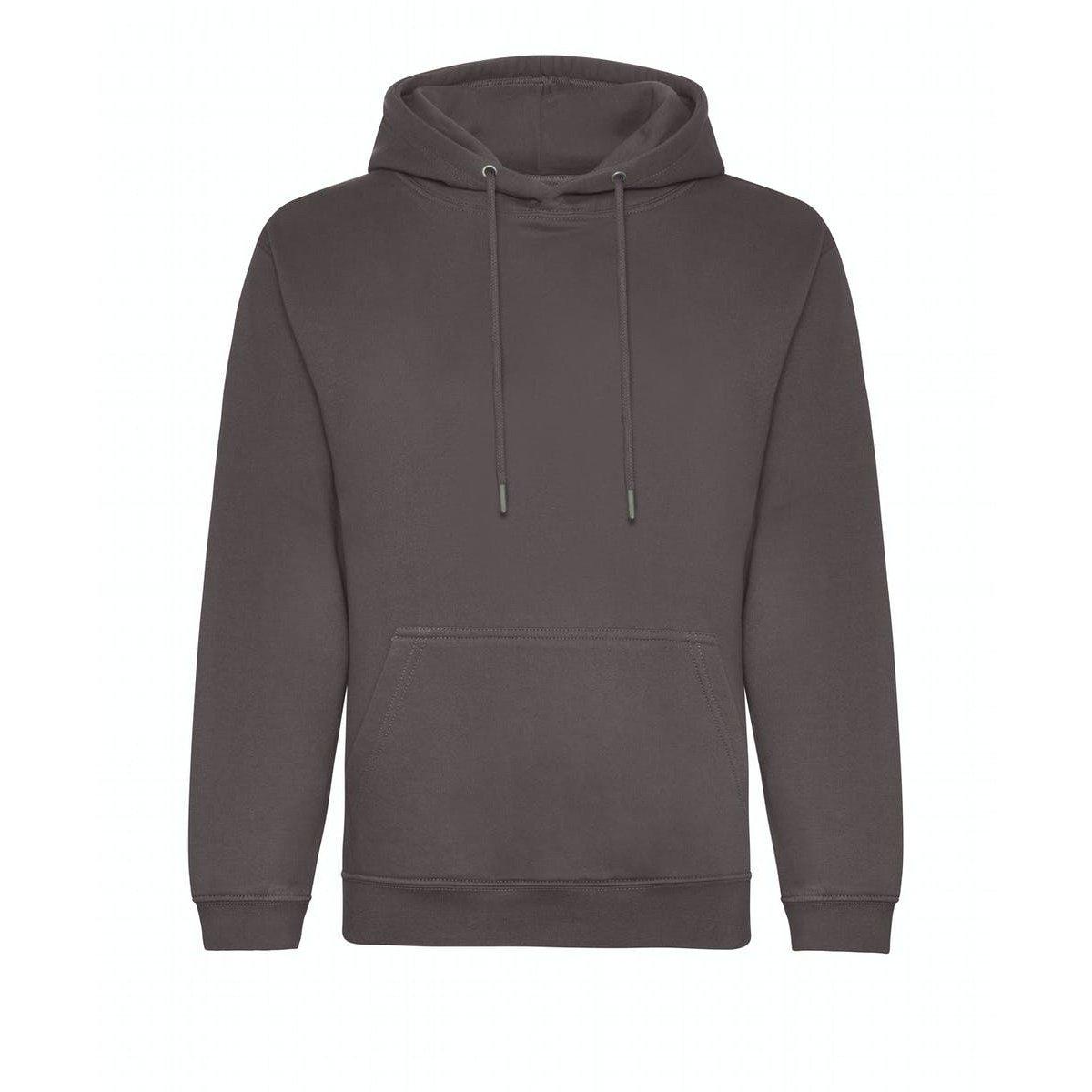 Kapuzenpullover, Aus Biologischem Anbau Herren Charcoal Black XXL von AWDis