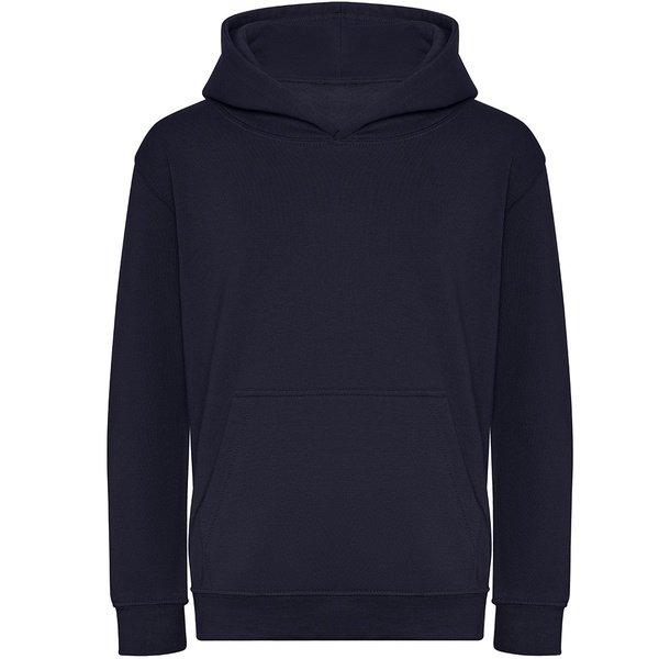 Kapuzenpullover Aus Biologischem Anbau Jungen Marine 116 von AWDis