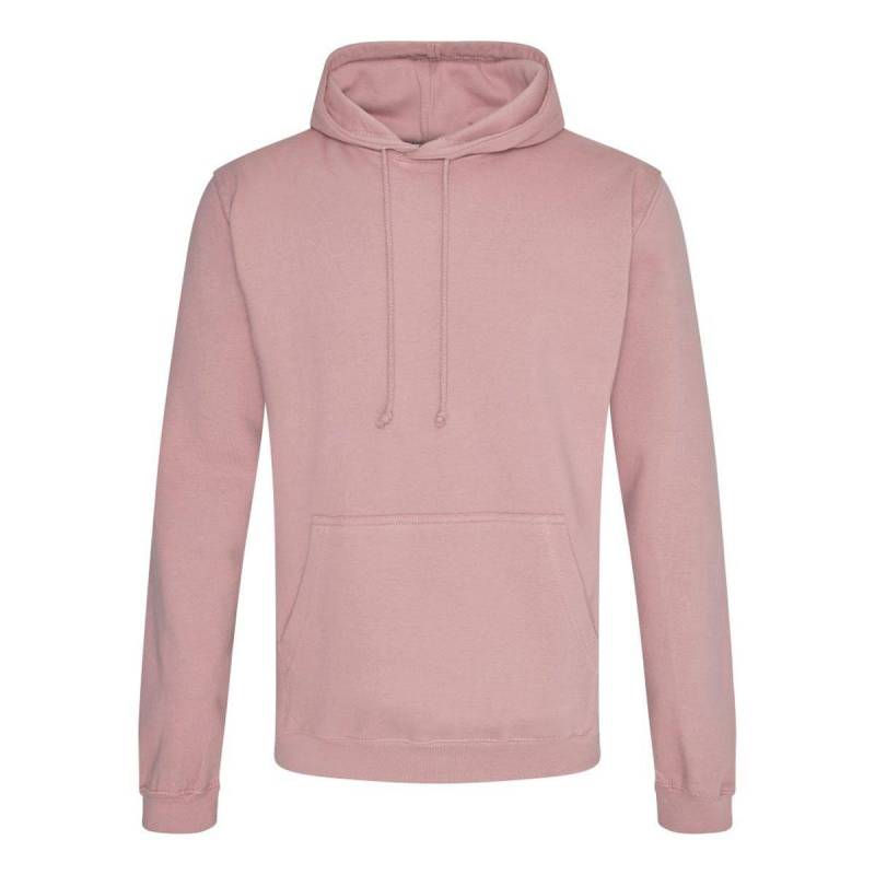 Kapuzenpullover College Damen Pink L von AWDis